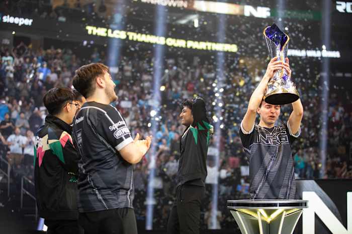 NRG hoists LCS Championship trophy